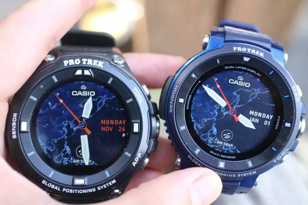 カシオ プロトレックスマートWSD-F30、進化した機能