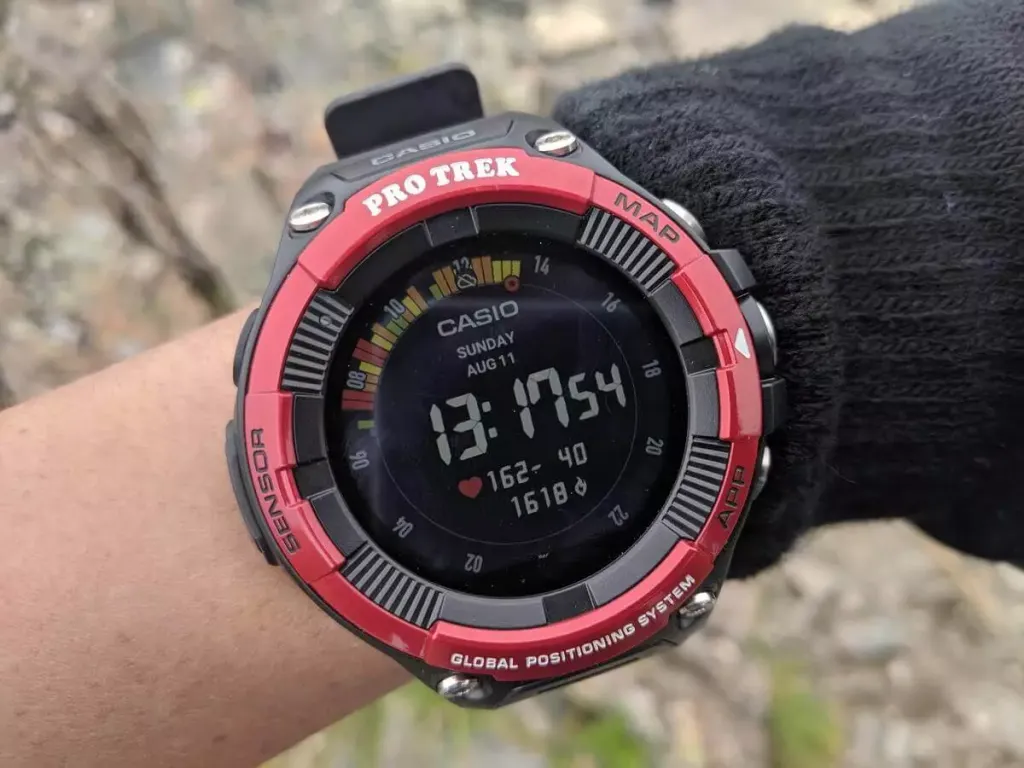 【レビュー】カシオ プロトレックスマートWSD-F21HR-登山計画が明確