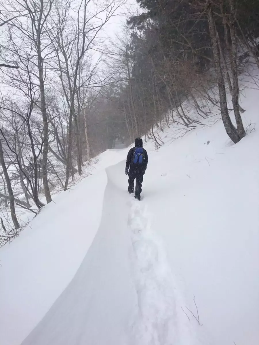 年末年始の登山の参考に～山便り2017年12月29日発信～