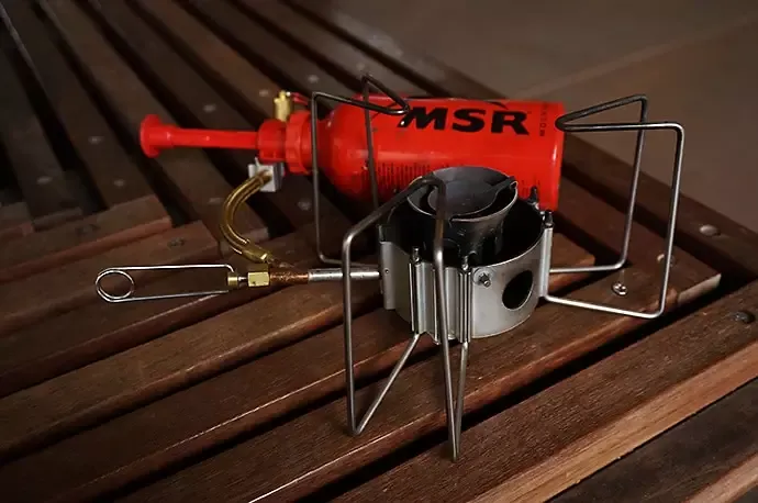 MSR ドラゴンフライ　音が心地よいと感じるストーブ