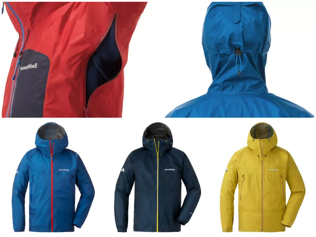 モンベルのレインウェア比較−登山におすすめのモデルの選び方・比較表