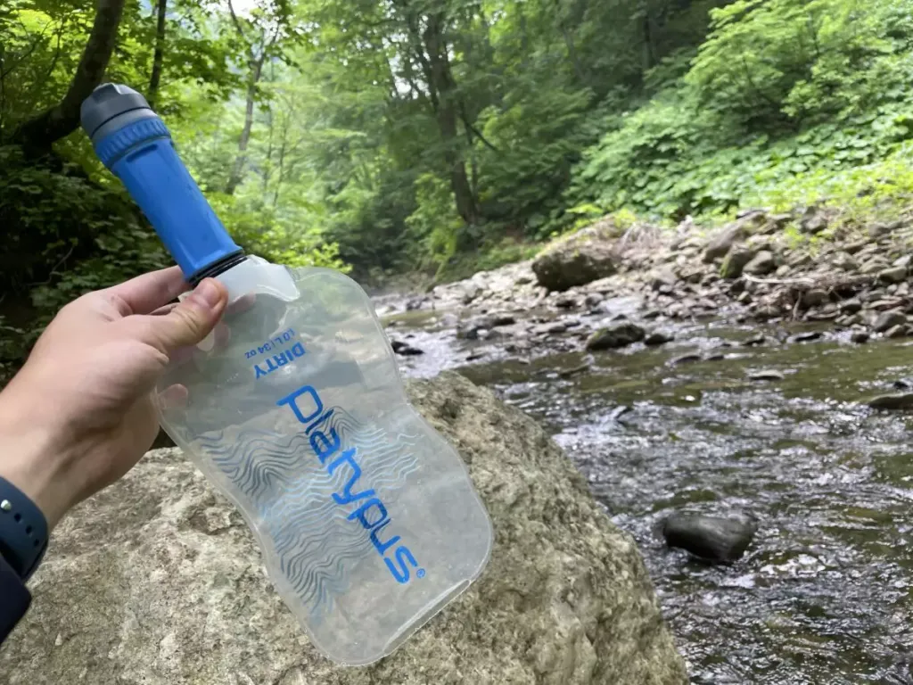 【レビュー】プラティパス クイックドローマイクロフィルター-高流量で超軽量な登山用浄水器
