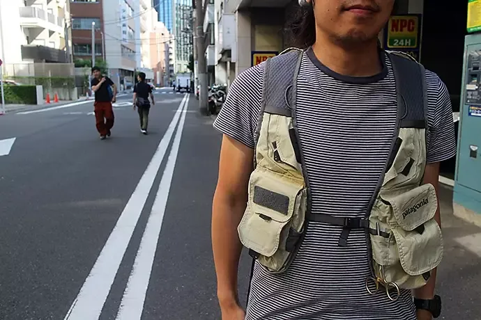 パタゴニア ハイブリットパックベスト　走って釣りを楽しむために