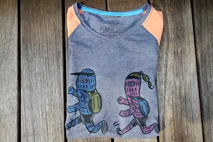 パタゴニア ナイントレイルズ　チームで作ったオリジナルTシャツ