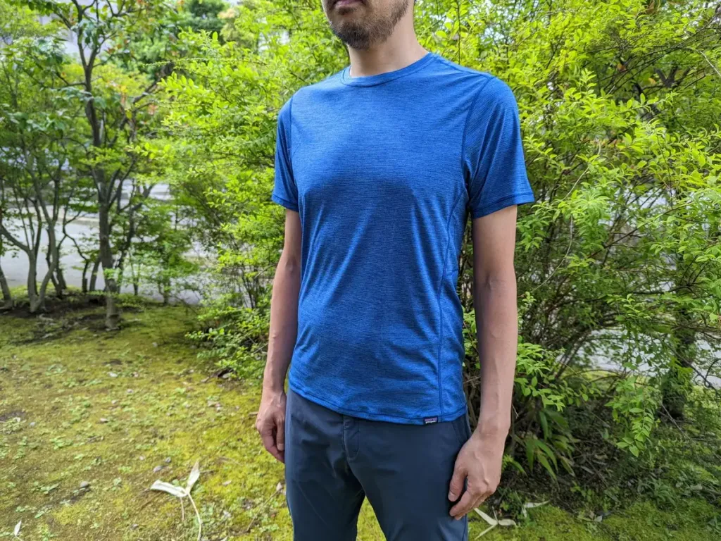 【レビュー】パタゴニア キャプリーン・クール・ライトウェイト−夏のトレイルランニングや登山に快適