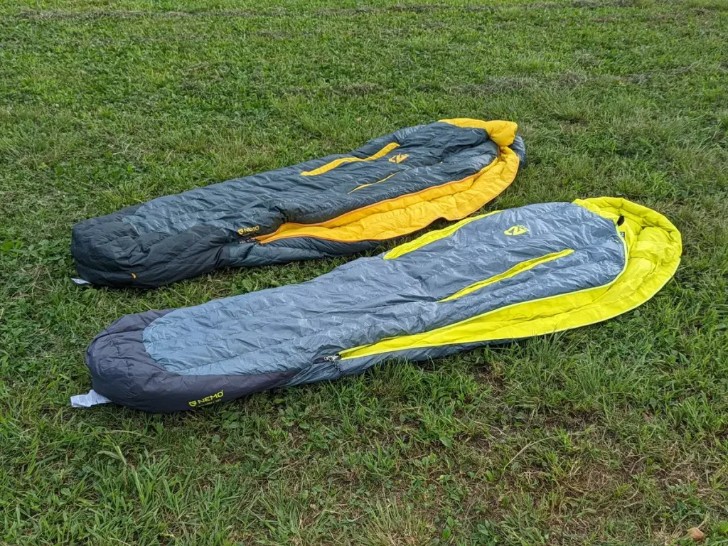 【レビュー】寝る姿勢で選べるNEMOのシュラフ−軽量モデルの比較と選び方