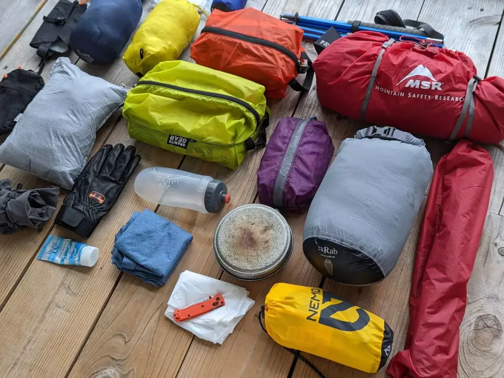 登山道具のメンテナンス-登山帰宅後に簡単・早く・毎日行うが吉