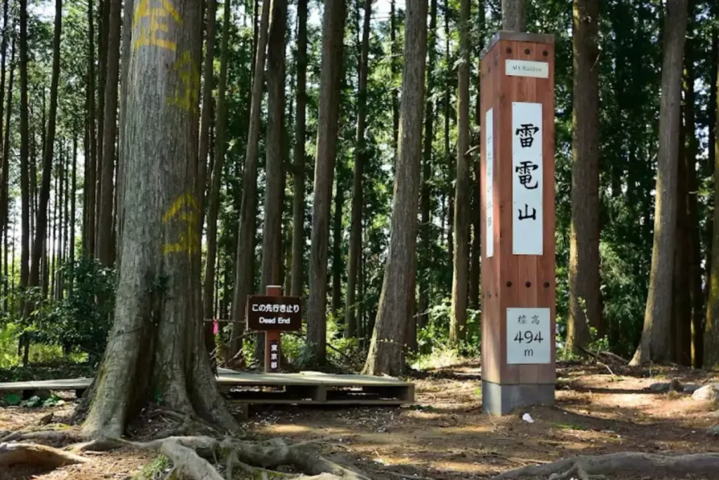 【東京近郊トレイルランコース】青梅市を眺めながら走る青梅丘陵-三方山と雷電山をつなぐ