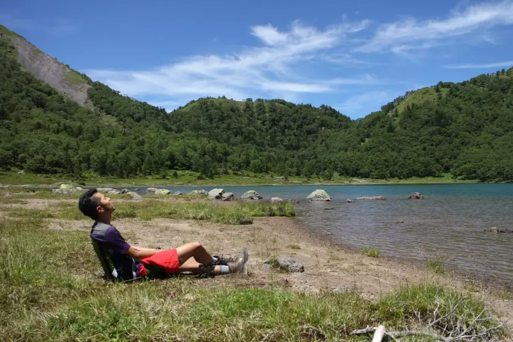 登山におすすめ！超軽量背もたれ付きアウトドアチェア