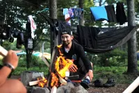 ヘネシーハンモック　テント場を楽しく過ごす