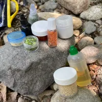 登山用調味料入れ-小さいサイズのPEボトル達
