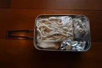 ラージメスティン山ごはんレシピ−焼きうどん
