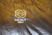 キュムラス キルト350　軽量コンパクトなダウンシュラフ