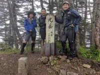 南アルプス大縦走 4日目「茶臼小屋～光岳のピストン」