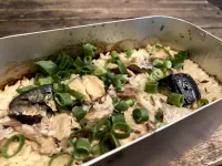 メスティン缶詰レシピ‐サバ缶でつくる炊き込みご飯