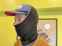 様々な使い方で温かいパタゴニア−キャプリーン・エア・ゲイター