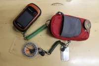 ハンディGPS・コンパス・笛・温度計