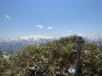 笈ヶ岳の日帰り登山-二百名山最難関！？残雪期5月の登山難易度