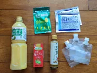 夏山登山におすすめ−ミネラル＆栄養補給＆疲労軽減が可能な食品