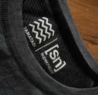 水陸使用？　山旅×[sn] 　バックメッシュ・速乾メリノウールロングスリーブシャツ　島で実使用レビュー